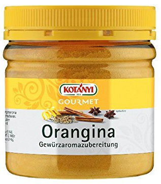 Kotanyi Gourmet Orangina Gewürzaromazubereitung | Ersatz für frisch geriebene Orangenschalen, 400 ml