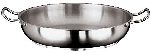 Paderno World Cuisine 19.625 Inch Stainless Steel Paella Pan