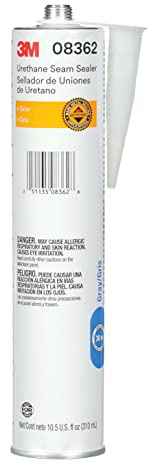 3M Urethane Seam Sealer, 08362, Gray Color, High Solids, Permanently Flexible, 310 mL/10.5 fl oz Cartridge