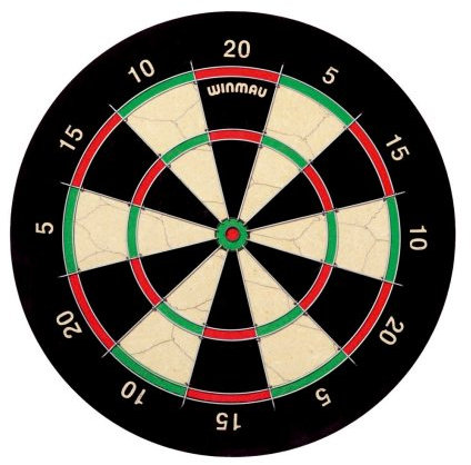 Winmau Ipswich 5's Dartscheibe