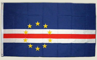 Flagge Kap Verde - 90 x 150 cm