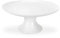 Portmeirion Home & Gifts Assiette à gâteau sur Pied en Porcelaine Blanc 24,5 x 24,5 x 11 cm
