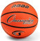 Champion Sports Junior Basketball, Gummi, strapazierfähig, Pro-Stil, Größen, Premium-Basketball-Ausrüstung, für drinnen und draußen, Physikalische Bildung (Größe 5, Orange)