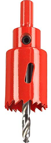 kwb HSS Bi-Metall Lochsägen Durchmesser 32 mit Schaft und Zentrierbohrer 598532 (Vario-Zahnung, Schnittiefe 38 mm, Komplettset), 0 W, 0 V