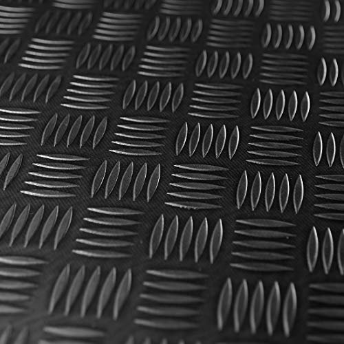5m² Riffelblechgummimatte 1,50m x 3,34m, Stärke: 3mm, Premium Gummimatte