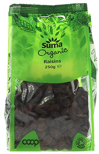 Suma Prepacks - Organic Raisins 6 X 250G
