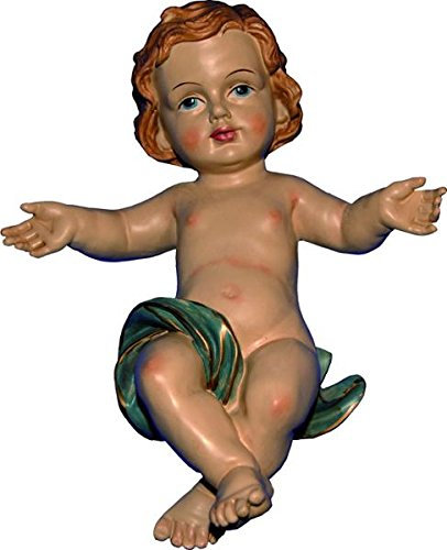 Heiligenfigur, Jesuskind, Höhe 8cm, handbemalen