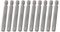 sourcing map 1/4 Inch Hex Shank 65mm Long Magnetic 6mm Hexagon Head Screwdriver Bits 10pcs