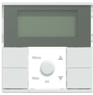 Merten MEG5755-0325 Zeitschaltuhr-Modul, aktivweiß glänzend, System M