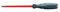 Intercable 1301040 - Cacciavite piatto, lunghezza lama: 100 mm