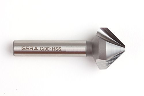 GSR - Svasatore conico HSSE 90°, per trapano in acciaio inox, Ø 31,0 mm, resistente al calore, precisione