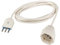 Poly Pool PP2621S Prolunga Elettrica 3 Metri, Spina 16A e Presa Pluristandard, Bianco