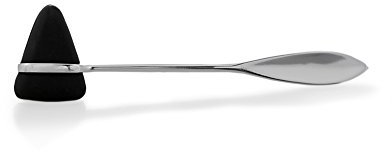 Reflexhammer nach Taylor | Perkussionshammer | Edelstahl mit schwarzen Gummikeil