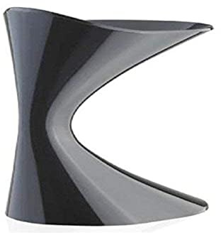 Cantinarredo Klessidra - Escupidera individual, color negro, 0,5 l