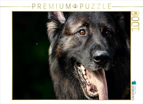 CALVENDO Puzzle Liebeserklärung an den Schäferhund | 1000 Teile Lege-Größe 64 x 48 cm Foto-Puzzle für glückliche Stunden