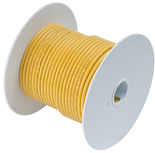 Ancor TINNED Copper Wire 14AWG (2MM²) Yellow 500FT