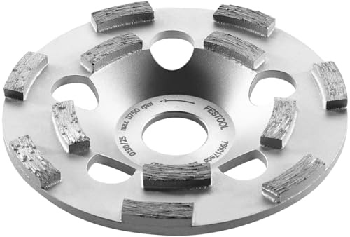 Festool Diamantscheibe DIA HARD-D130 für harten Beton & Beschichtungen | Segmenthöhe 5 mm - Aktive Oberfläche 2300 mm² - Innen-Ø 25/22,20 mm - 1 Stück