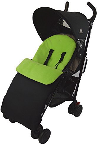 Fußsack/COSY TOES kompatibel mit Buggy Kinderwagen Kinderwagen lime