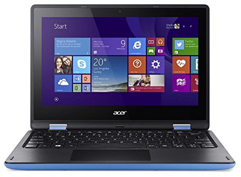 Acer Aspire R 11 R3-131T-C122 1.6GHz N3050 11.6 1366 x 768Pixel Touch screen Nero, Blu Ibrido (2 in 1)