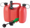 Kombikanister rot 3+1,5 Liter PLUS Einfüllsystem grün & Ausgiesser Doppelkanister …