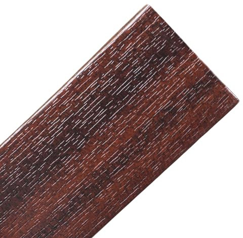 Fensterleiste Mahagoni 40 mm breit 6m lang Flachleiste Abdeckleiste Dekor Leiste farbig