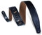 Levy's Leathers gepolsterter Ledergurt für Gitarre | Breite 6,4 cm | Schwarz | (M26GF-BLK)
