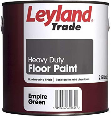Leyland Trade Heavy Duty Floor Paint - Empire Green 2.5L