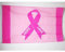 AZ FLAG - Drapeau Cancer du Sein Ruban Rose - 90x60 cm - Drapeau Contre Le Cancer 100% Polyester Avec Oeillets Métalliques Intégrés - Pavillon 50 g