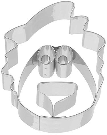 Original Kaiser Plätzchen Ausstecher Löwe, Zoo, Keksausstecher Edelstahl, Plätzchenausstecher, Ausstechform für Kekse, 8 x 7 x 2,5 cm