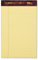 TOPS Docket Gold Schreibblöcke, 12,7 x 20,3 cm, Jr. Legal Rule, Kanarienpapier, 50 Blatt, 12 Stück (63900)