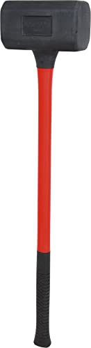 KS Tools 140.5259 Mazzuola in Gomma, Antirimbalzo, in Solido Poliuretano-Fibra di Vetro, Peso 4500 G