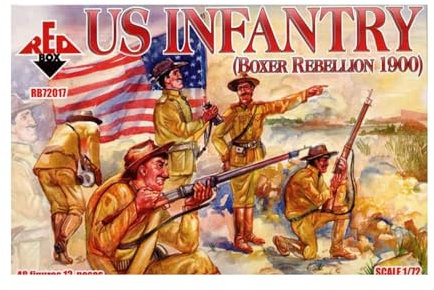 Red Box RB72017 - US Infantry, Boxer Rebellion 1900, Plastikmodellbau