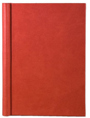 Red Soft Leather Effect Springback Binder A4 Portrait 1 - 250 pages
