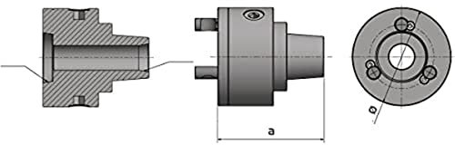 Spannzangenfutter D1-4 5C