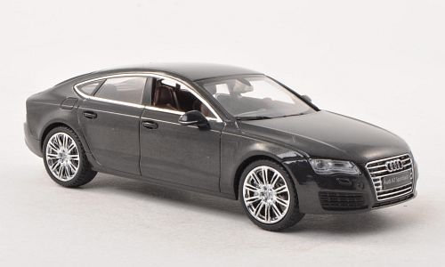 Audi A7 Sportback, met.-dkl.-grau , Modellauto, Fertigmodell, Kyosho 1:43