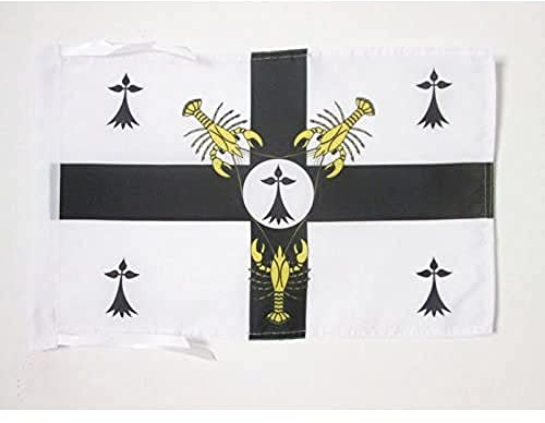 AZ FLAG Flagge Île de Sein 45x30 cm Bretagne Polyester 100D Kordeln