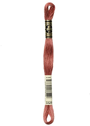 DMC 6-Strand Embroidery Cotton Floss, Dark Salmon