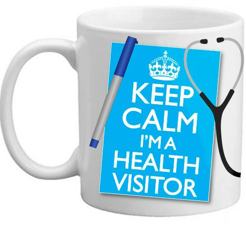 Freelogix Keep Calm I'm A Health Visitor Gift Nurse Coffee Tea Mug Present