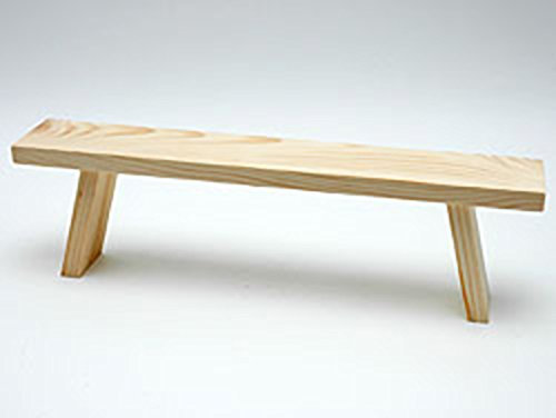 H&B Schwibbogenuntersatz aus Holz Lichterbogenuntersatz Fensterbank 40 x 7 x 11,5 cm Schwibbogen Untersatz Sockel