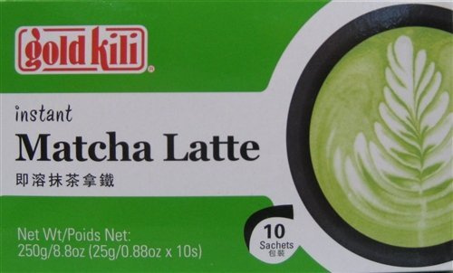Gold Kili Instant Matcha Latte, Pack of 6 by Gold Kili