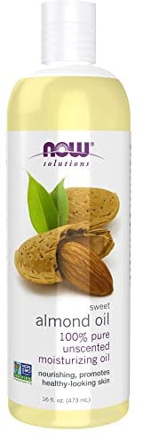 Now Foods Solutions Sweet Almond Oil (Mandelöl) Hautpflege, 473ml flüssig