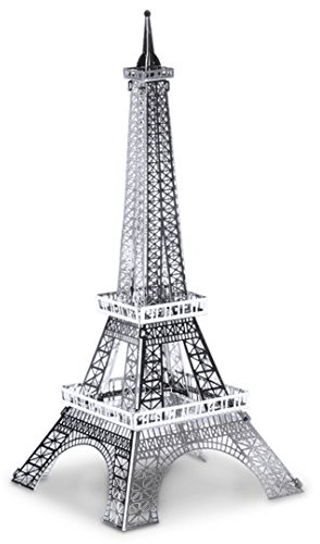 Metal Earth MMS016 Eiffel Tower Model Kit, Silver