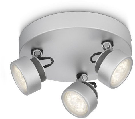 Philips 532794816 Rimus LED-Deckenspot, 3 W, 230 V, Grau