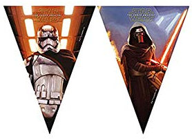 Star Wars Wimpelkette, 2,3 m, 7 Wimpel