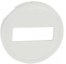 Legrand 068295 Enjoliveur Céliane pour Prise Optique, Blanc