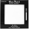 Tableau Mémo en Verre Blanc 30x30 cm - Magnétique et Effaçable à Sec - Livré avec Aimants et Feutre - Tableau Mural pour Cuisine, Bureau, ou Entrée - Marque Française