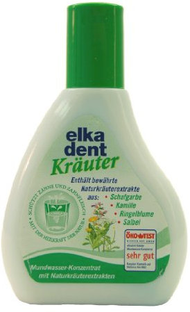Dental Kosmetik Kräuter Mundwasser 50ml - Natürlich - Bakterientöten & Zahnfleischpflege