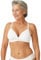 Naturana® Soft Wireless Bra with Cup [Cup A-D] Optimal fit & Maximum Support Thanks to Cut Design & Wide Straps | T-Shirt Bra | Women's Bra Without Underwire 34 White B