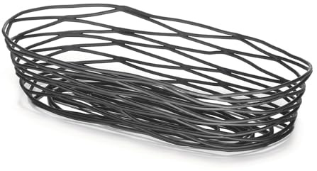 Tablecraft BK11709 Artisan Oblong Hotdog Basket, 22cm