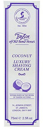 TAYLOR OF OLD BOND STREET Kokosnuss Rasiercreme Tube, 75 ml